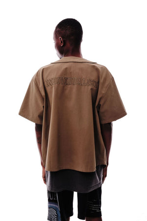 Field Day Baseball Shirt - Olive Green