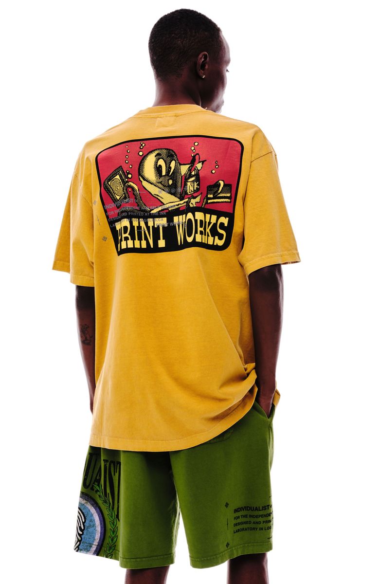 Octo Works Logo Tee - Dijon