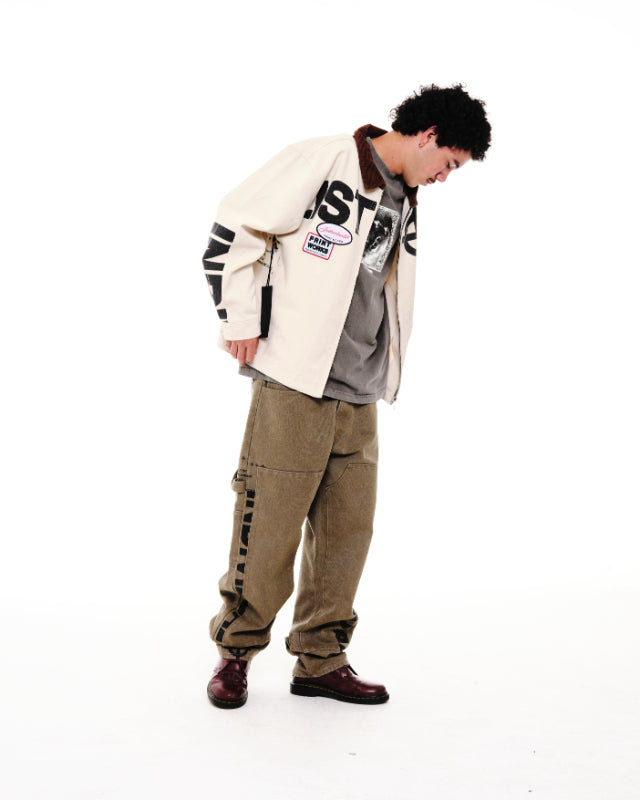 Crosshairs Logo Work Pant - Beige