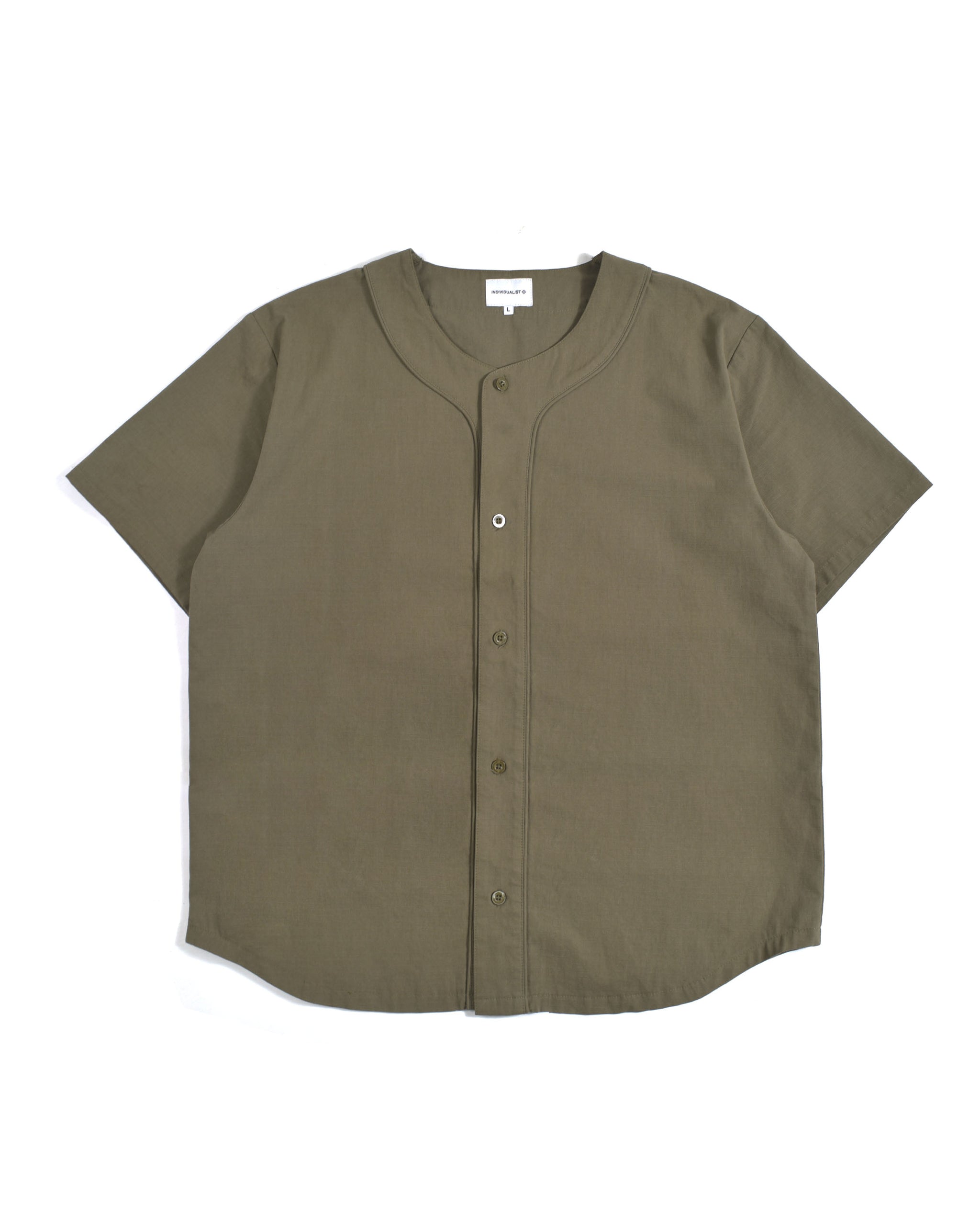 Field Day Baseball Shirt - Olive Green