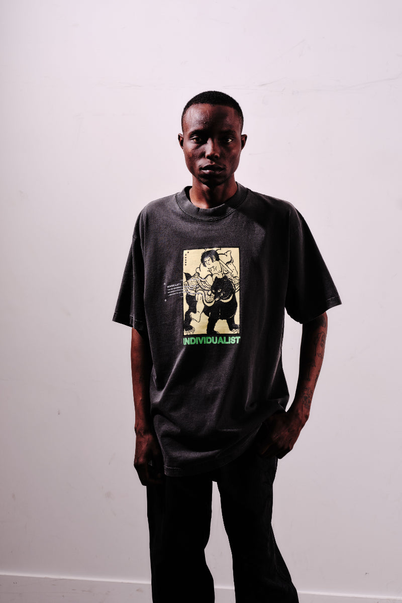 Kintaro Box Tee - Aqua