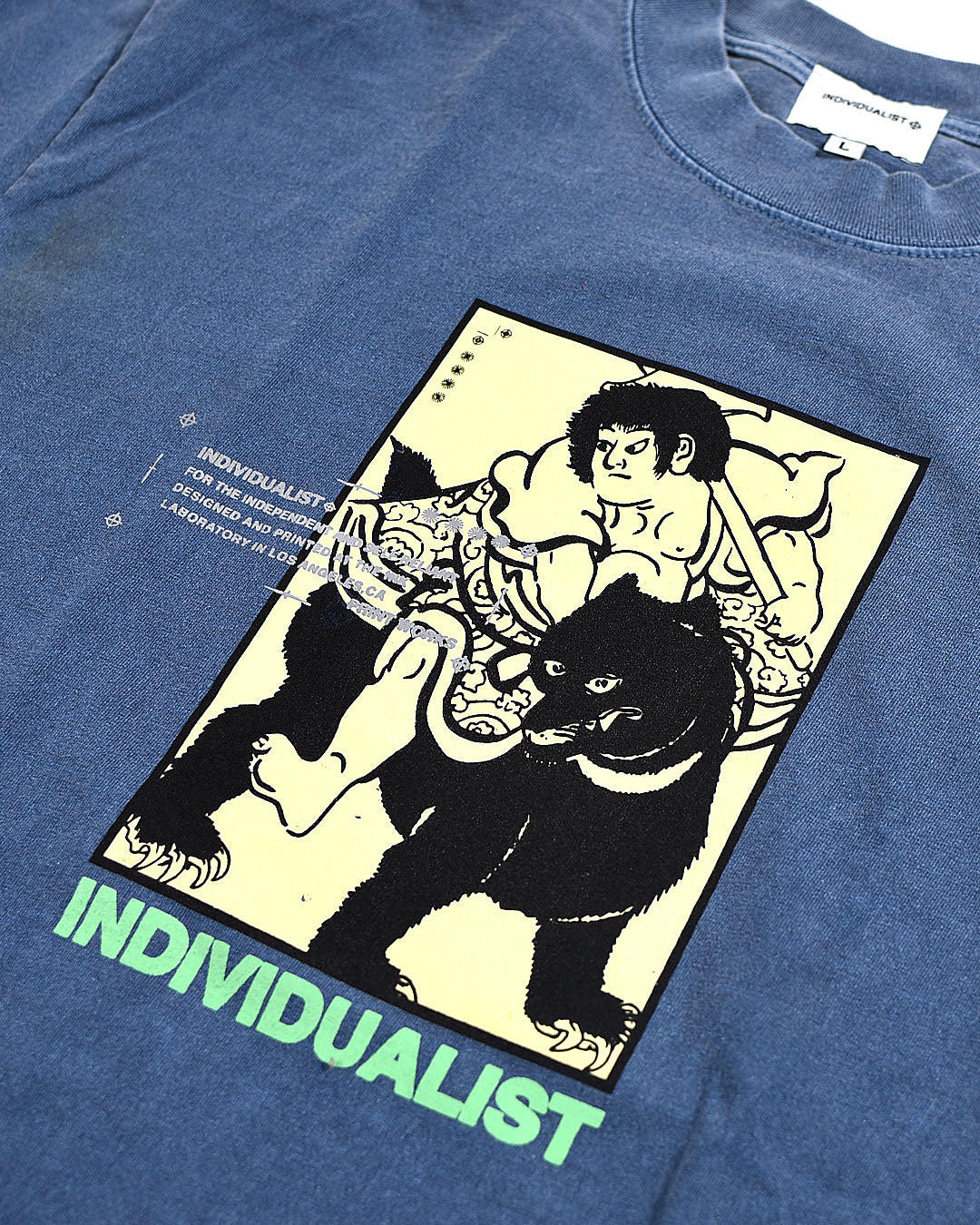 Kintaro Box Tee - Aqua