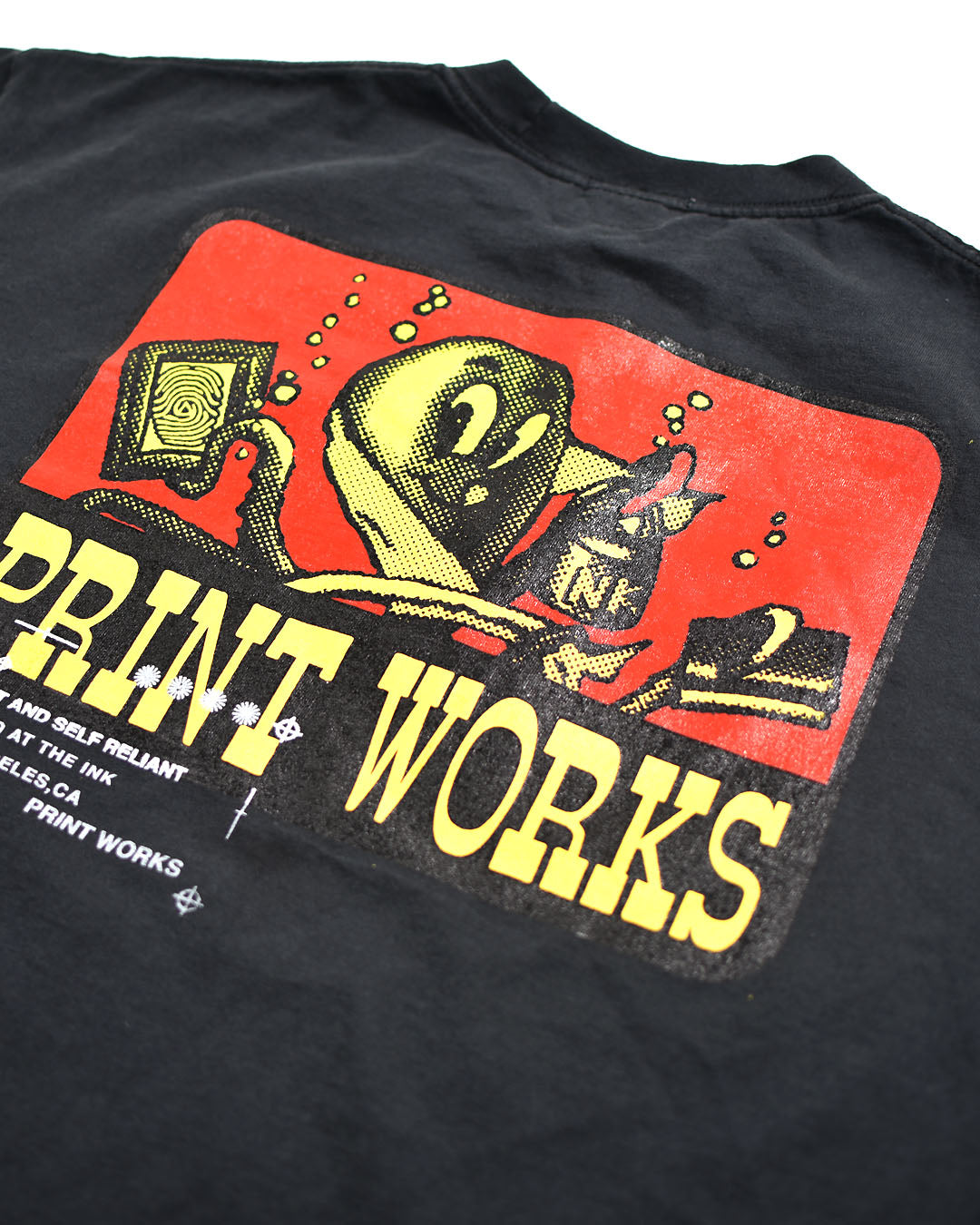 Octo Works Logo Tee - Black