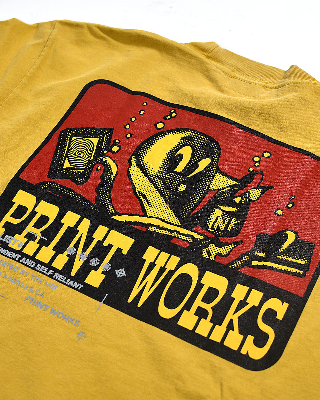 Octo Works Logo Tee - Dijon