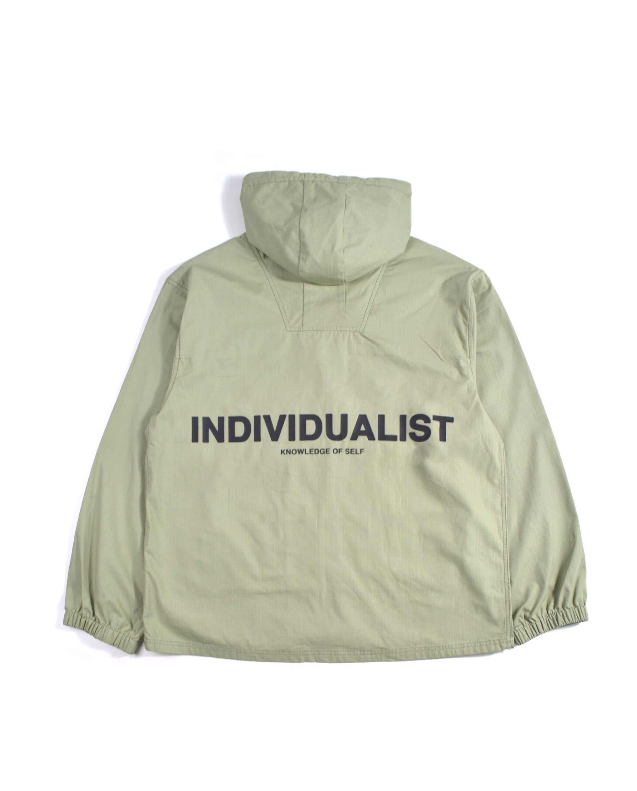 Standard Logo Smock Jacket - Sage Green