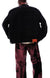 Kintaro Print Carpenter Pant - Merlot