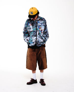 Drip Camo Nylon Beach Shell Jacket - Multi