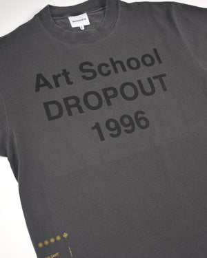 Art School Dropout SS Tee - Charcoal