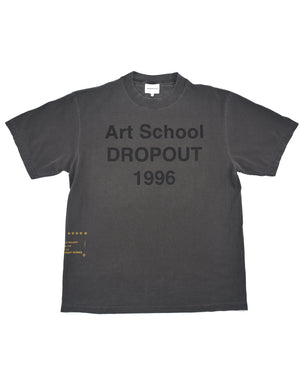 Art School Dropout SS Tee - Charcoal