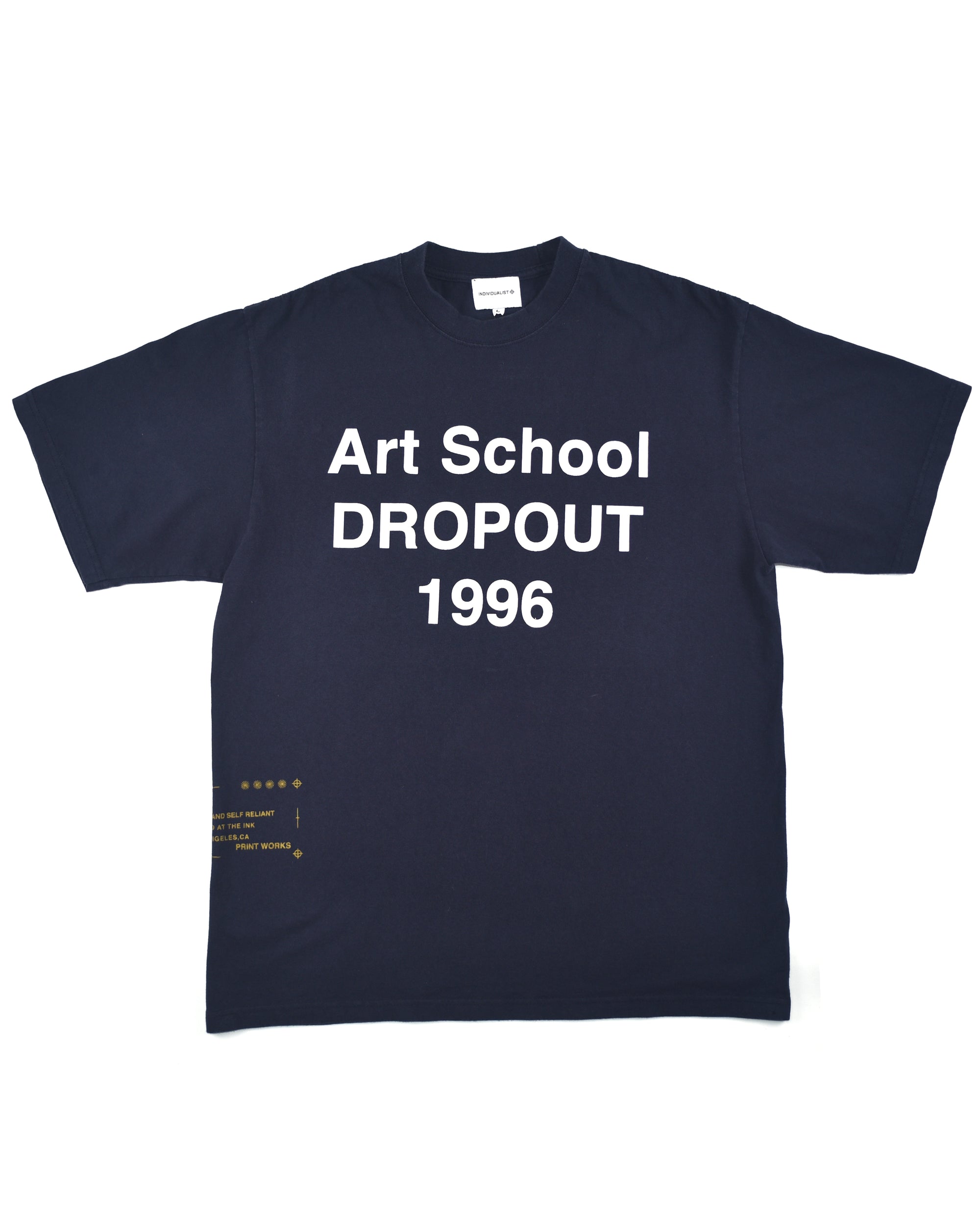Art School Dropout SS Tee - Vintage Navy