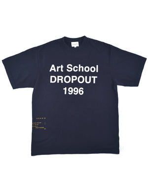 Art School Dropout SS Tee - Vintage Navy