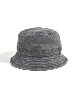 Script Bucket Hat - Asphalt