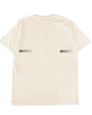 Embroidery Logo Tee - Cream