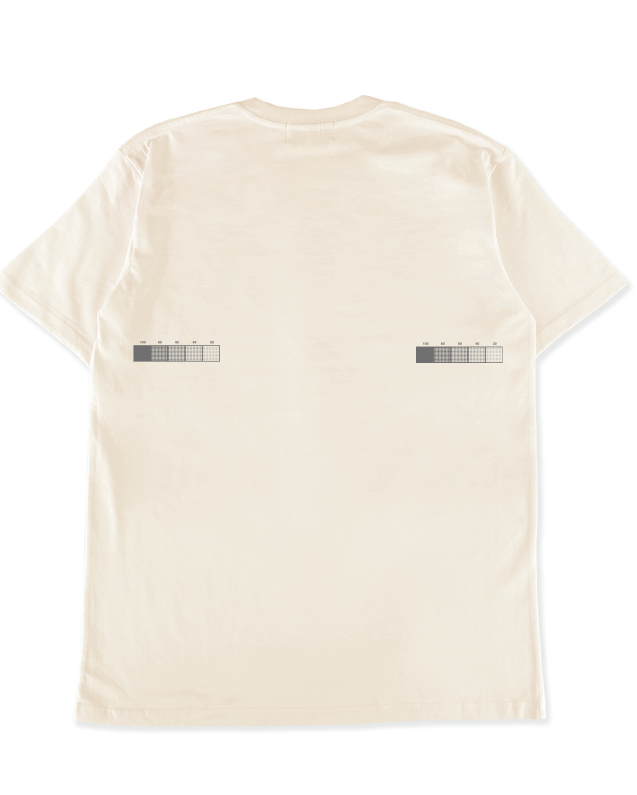 Embroidery Logo Tee - Cream