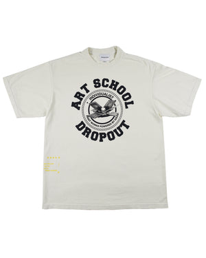 College Dropout SS Tee - Antique White