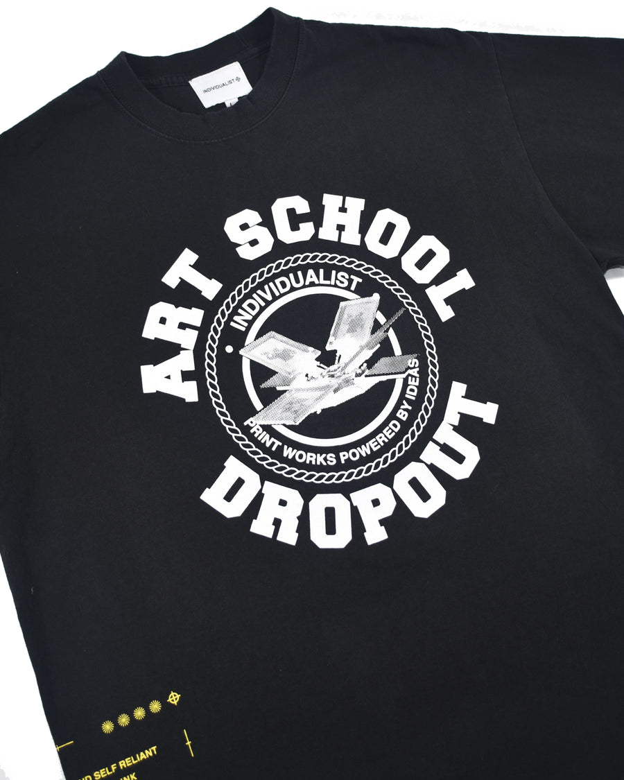 College Dropout SS Tee - Vintage Black