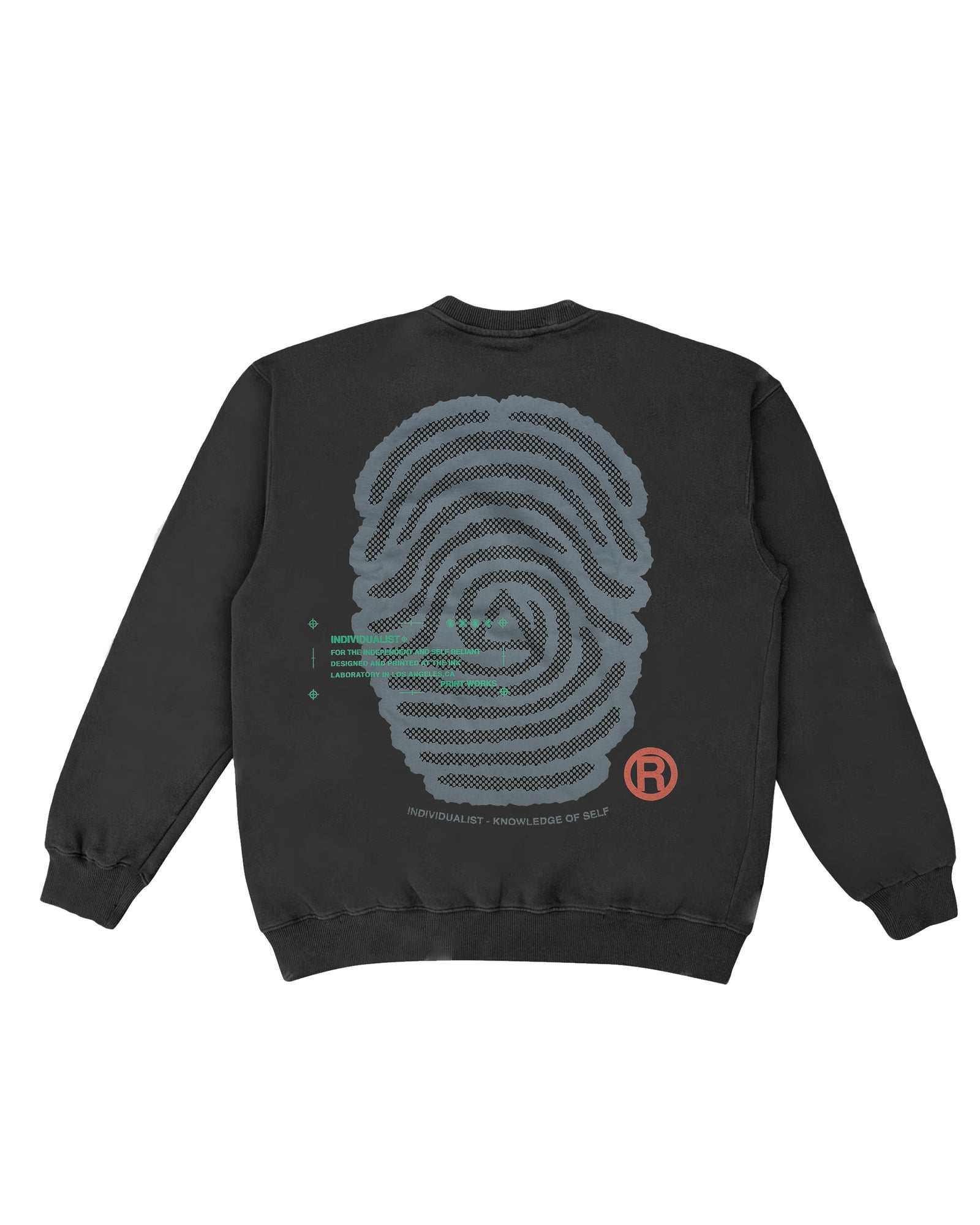 Core Logo Crewneck Sweatshirt - Vintage Black