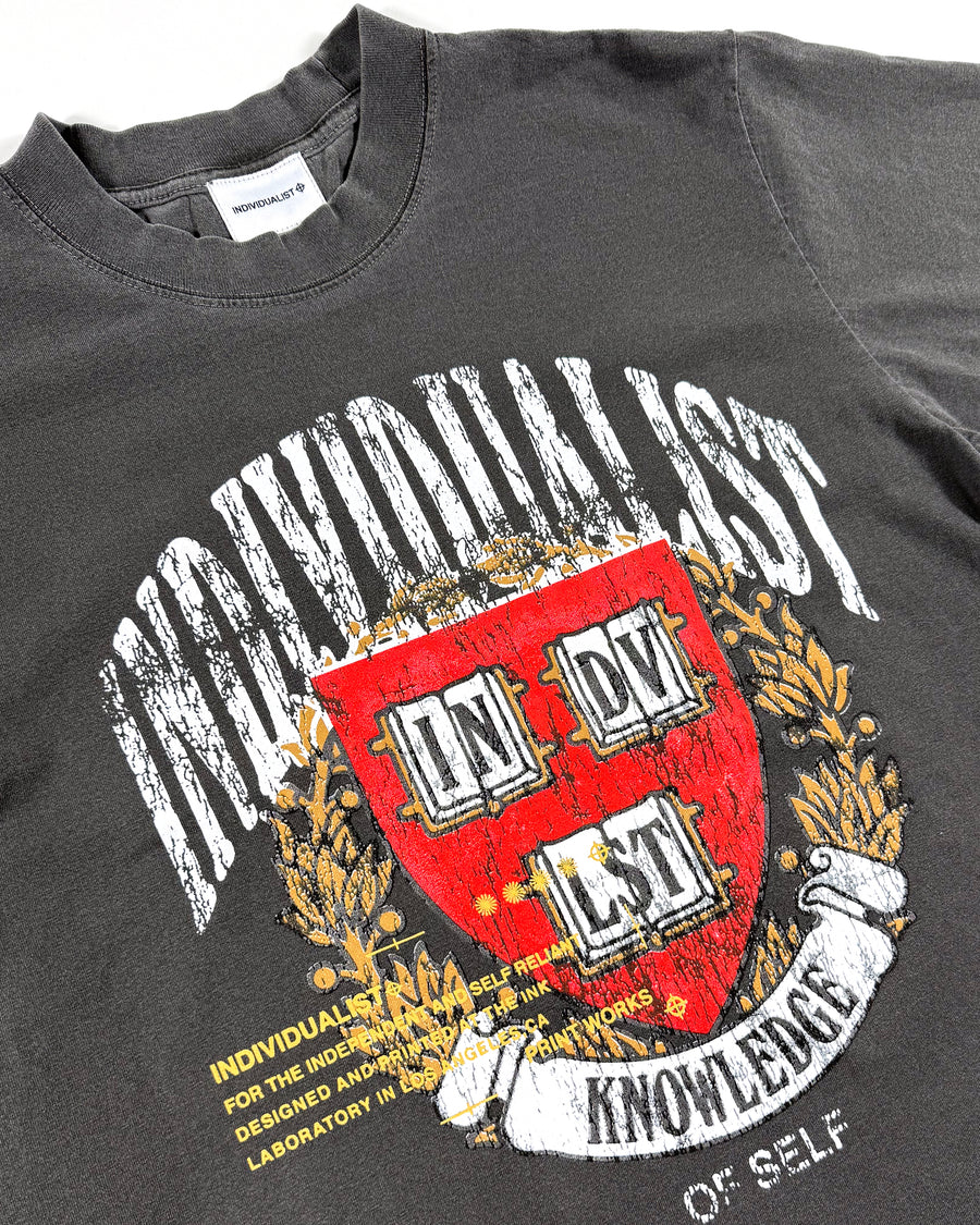 Coat of Arms SS Tee - Charcoal