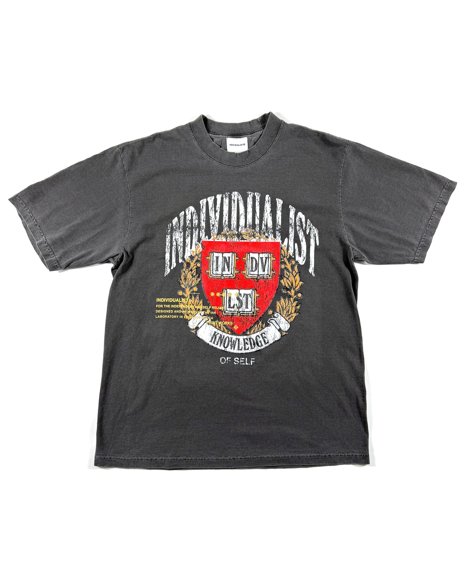 Coat of Arms SS Tee - Charcoal