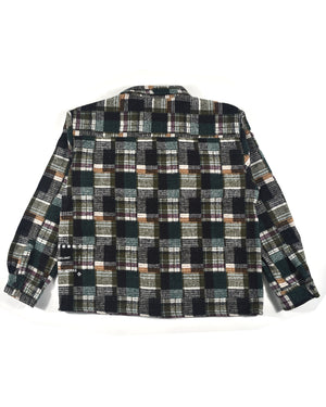Splatter Flannel LS Shirt - Grey