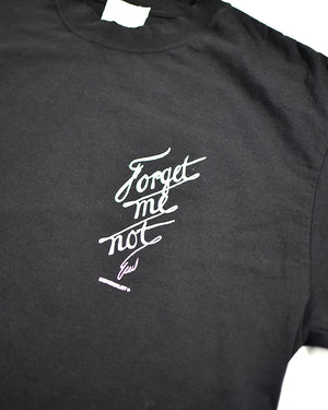 Forget Me Not Tee - Black