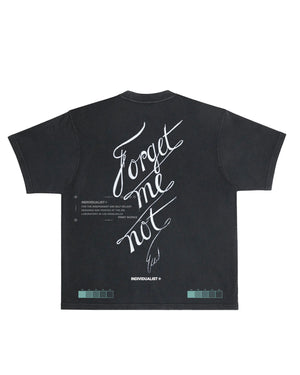 Forget Me Not Tee - Black