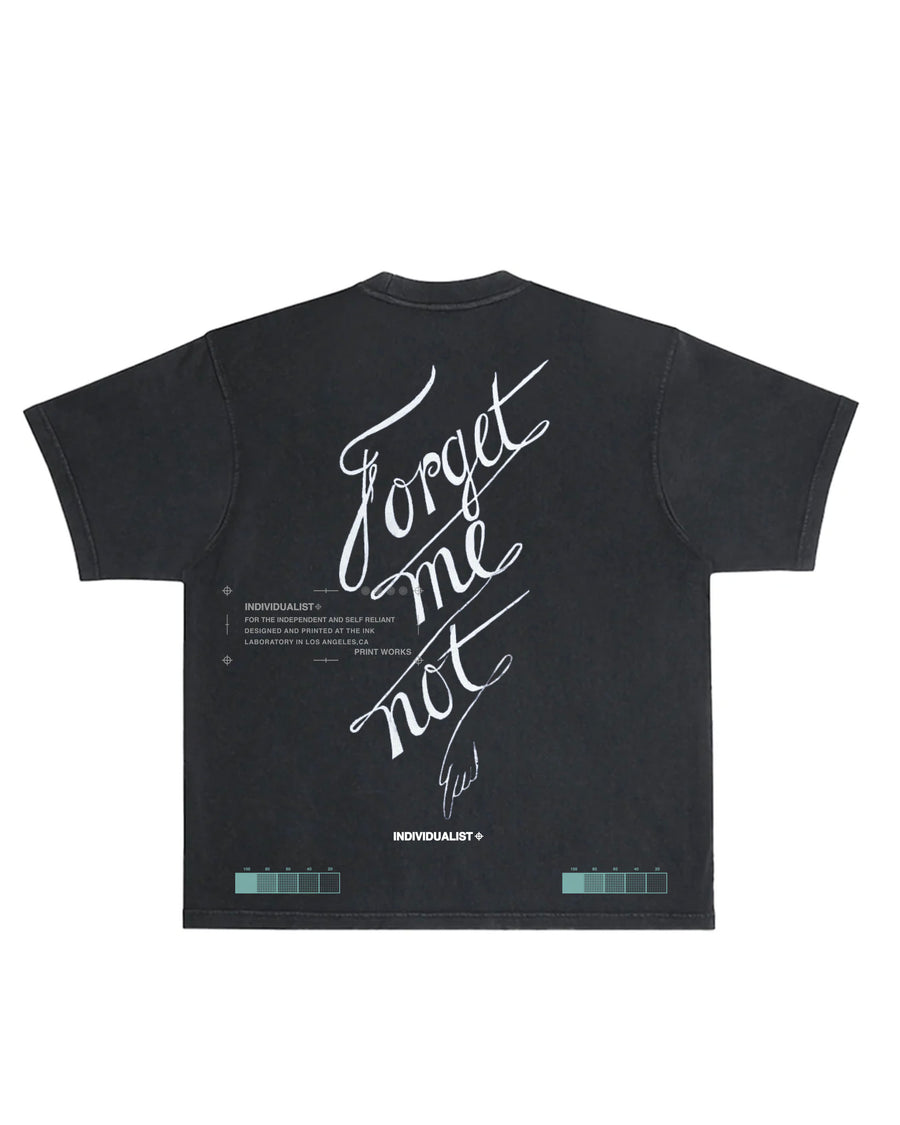 Forget Me Not Tee - Black