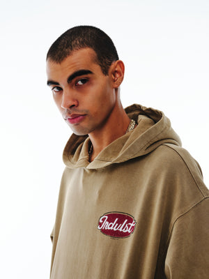 Powered by Ideas Hooded Sweatshirt - Vintage Tan