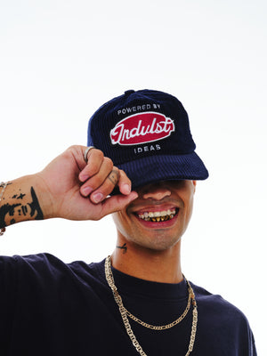 Mechanic Corduroy Hat - Navy