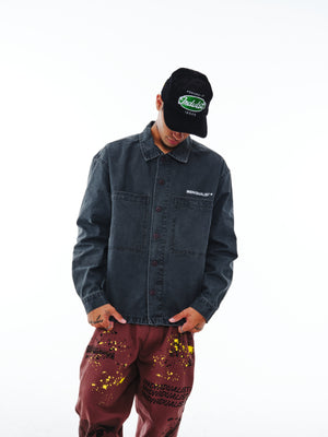 Mechanic Corduroy Hat - Black