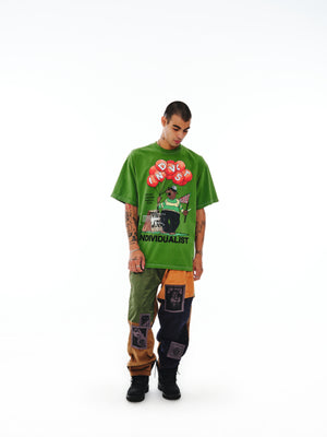 Patchwork Carpenter Pant - Multi