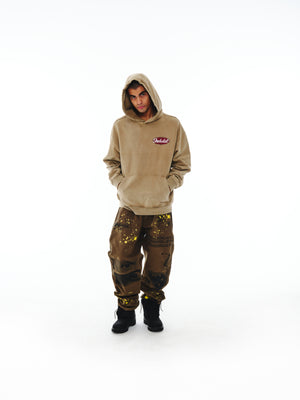 Powered by Ideas Hooded Sweatshirt - Vintage Tan