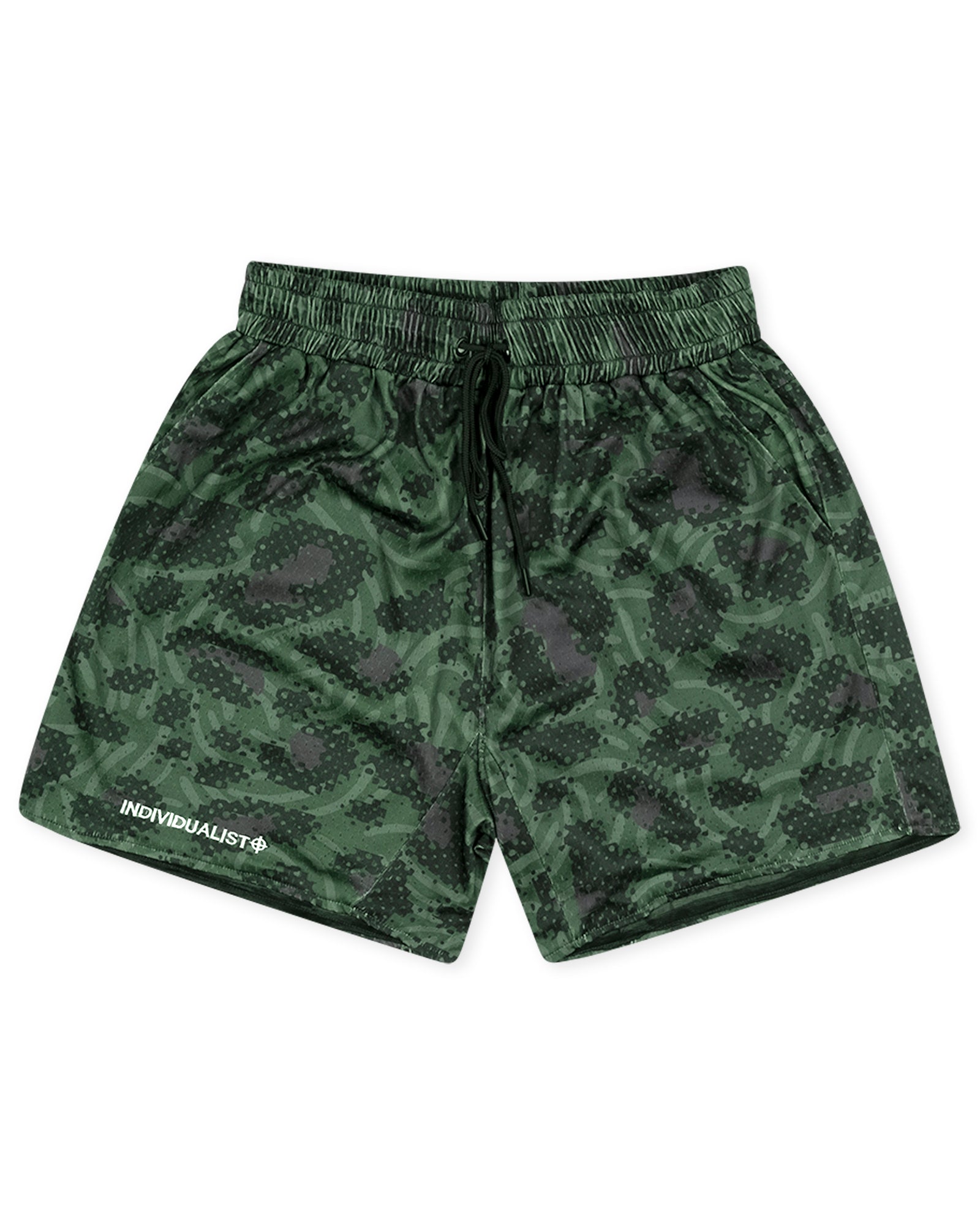 Digital Camo Shorts - Camo Green