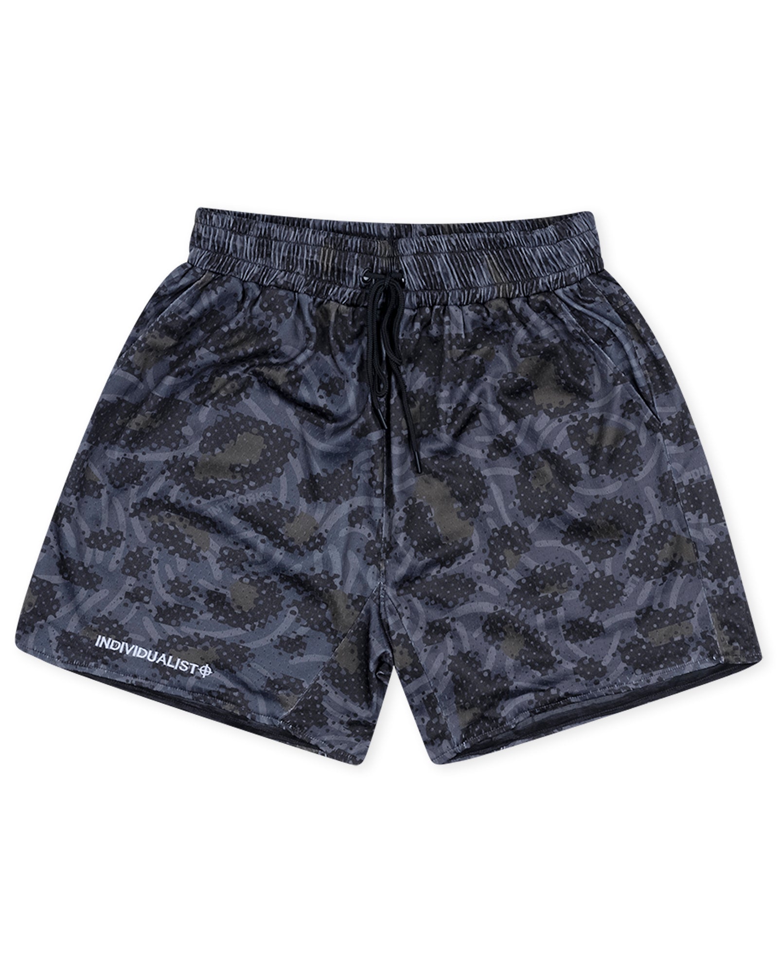 Digital Camo Shorts - Camo Grey