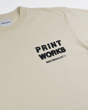 Octo Works SS Tee - Ivory