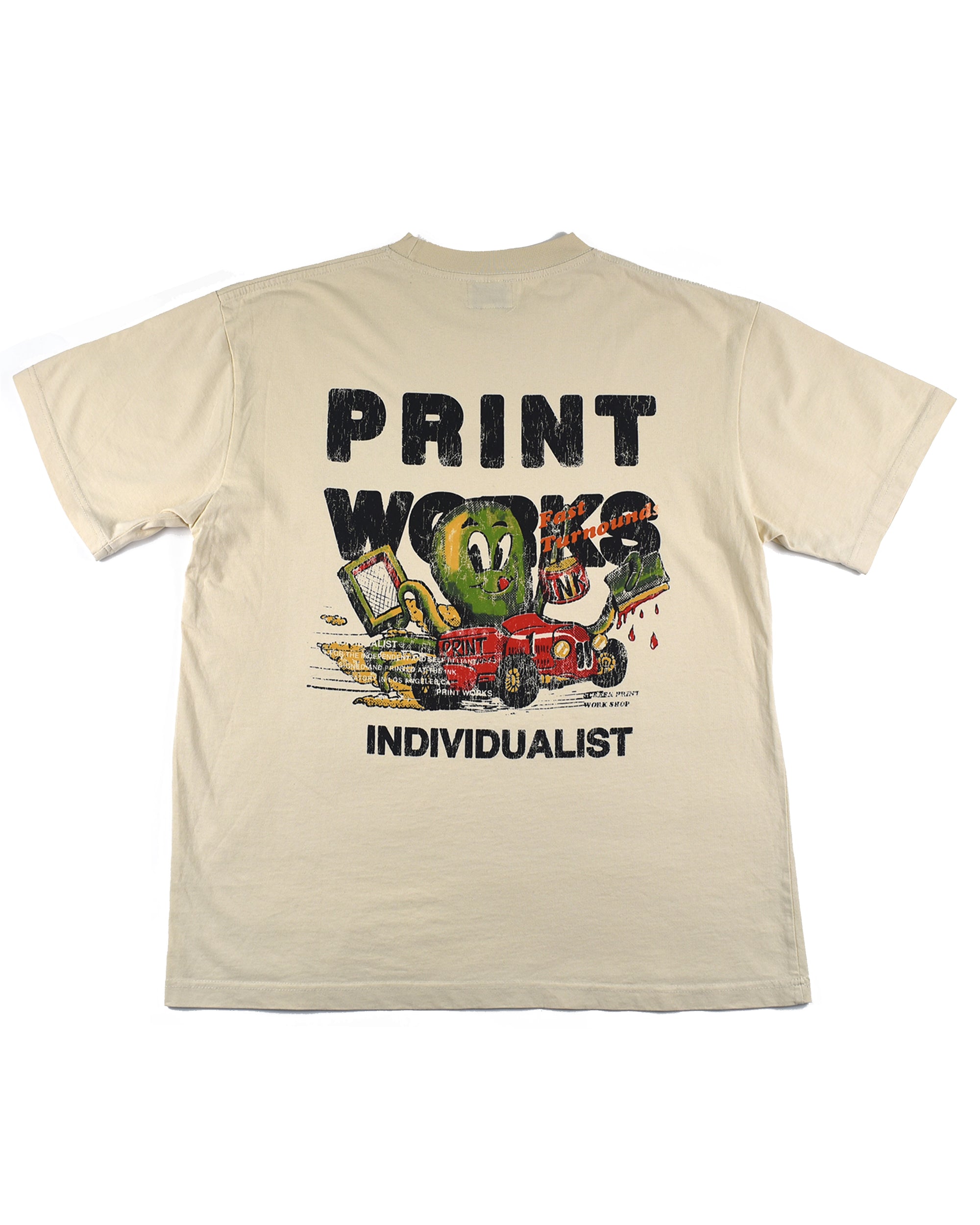 Octo Works SS Tee - Ivory