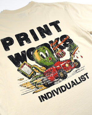 Octo Works SS Tee - Ivory