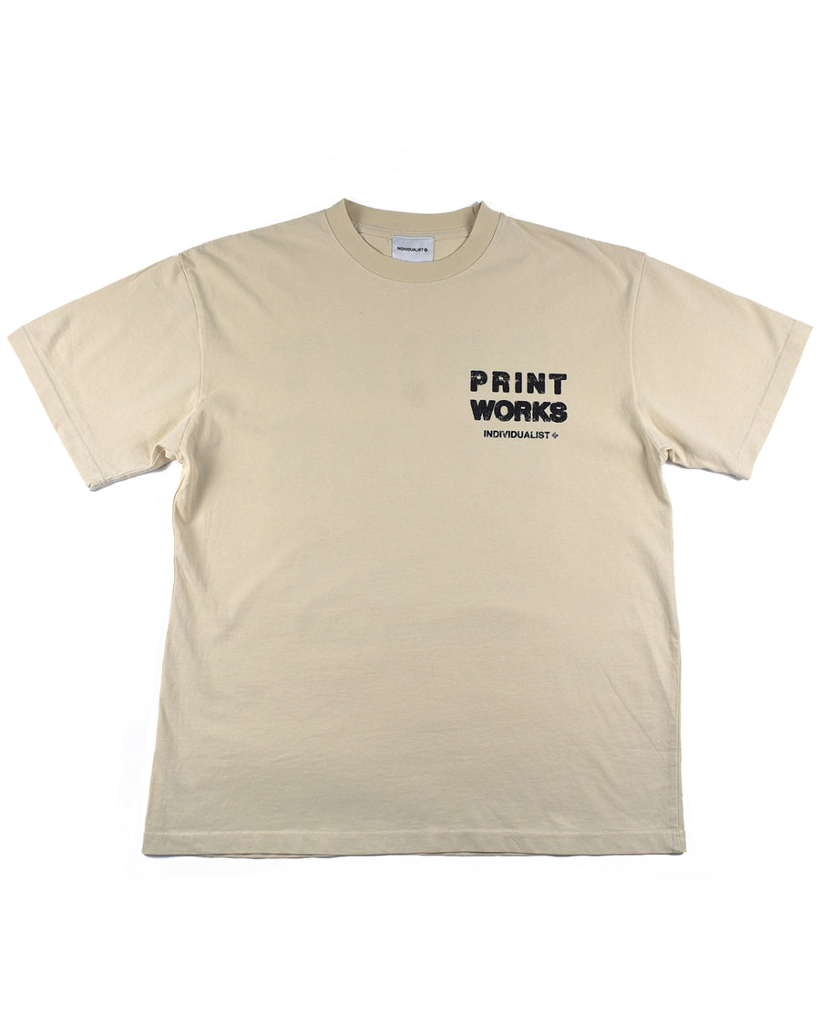 Octo Works SS Tee - Ivory