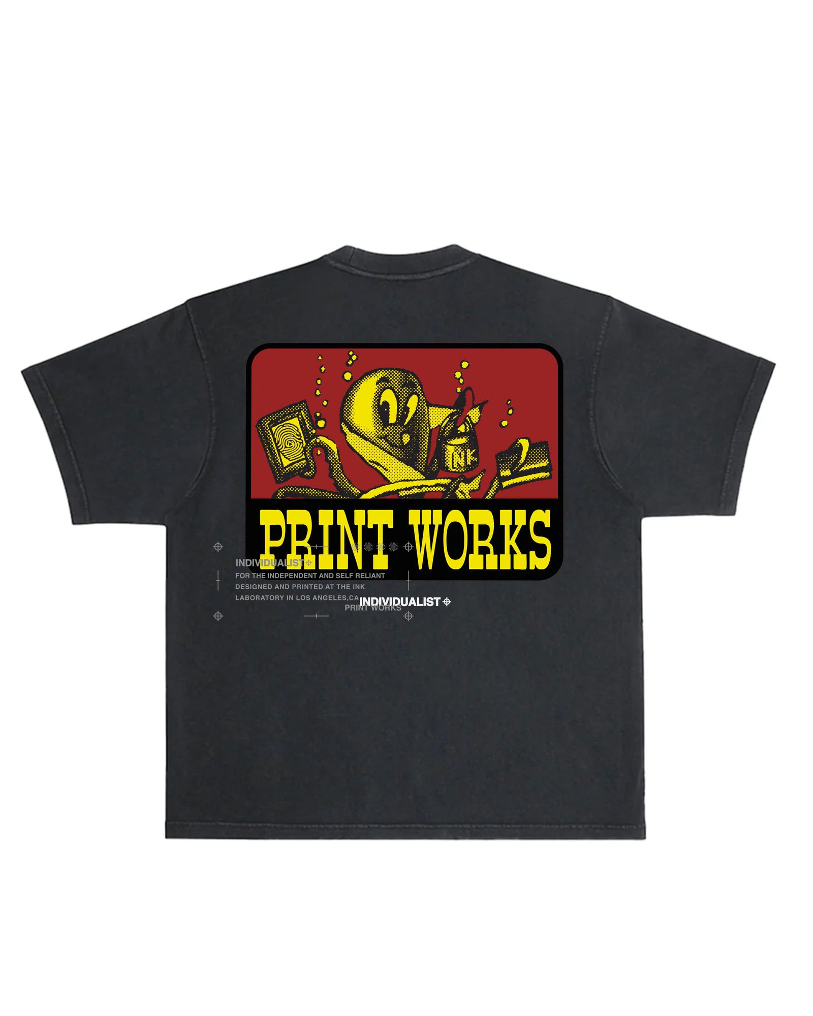 Octo Works Logo Tee - Black