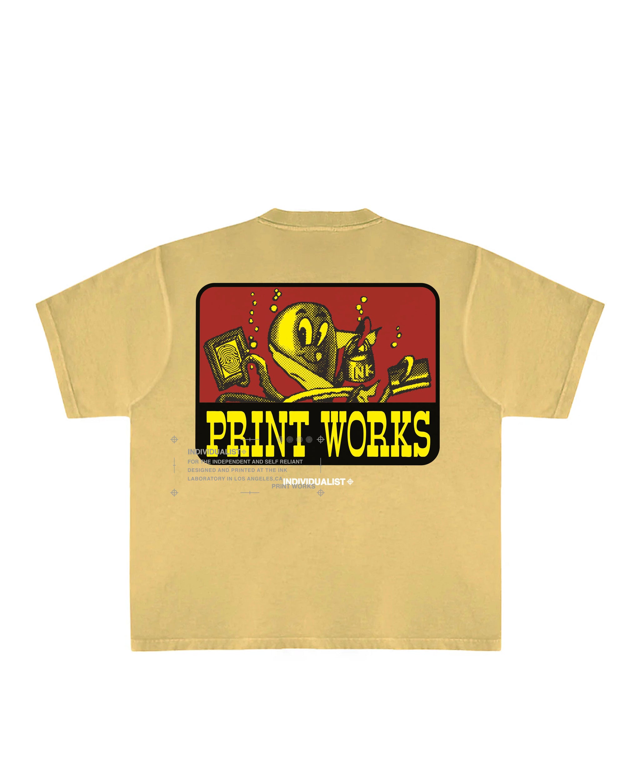 Octo Works Logo Tee - Dijon