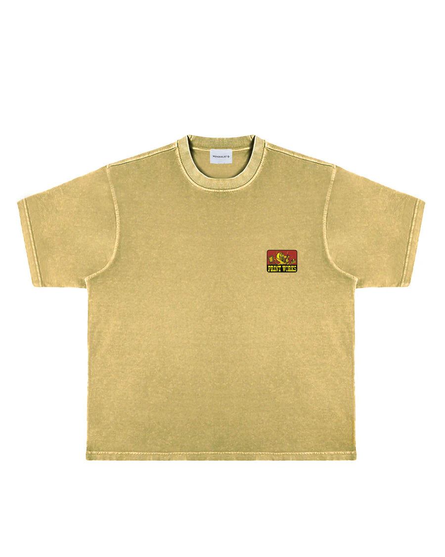 Octo Works Logo Tee - Dijon