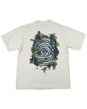 Painted Logo SS Tee - Antique White