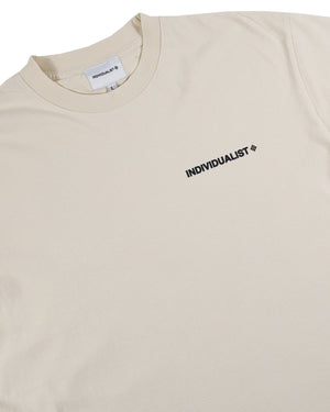 Painted Logo SS Tee - Ivory