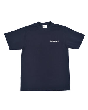 Painted Logo SS Tee - Navy