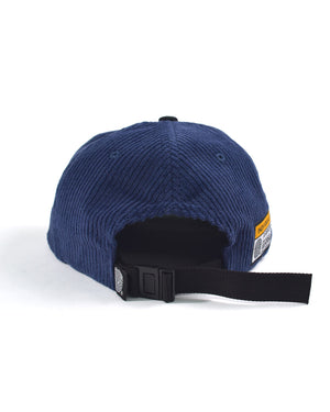 Patch Corduroy Hat - Navy