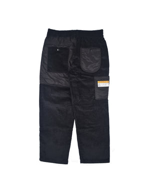 Patchwork Carpenter Pant - Black