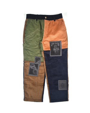 Patchwork Carpenter Pant - Multi