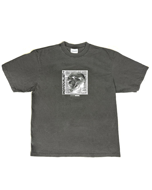 Picasso SS Tee - Charcoal