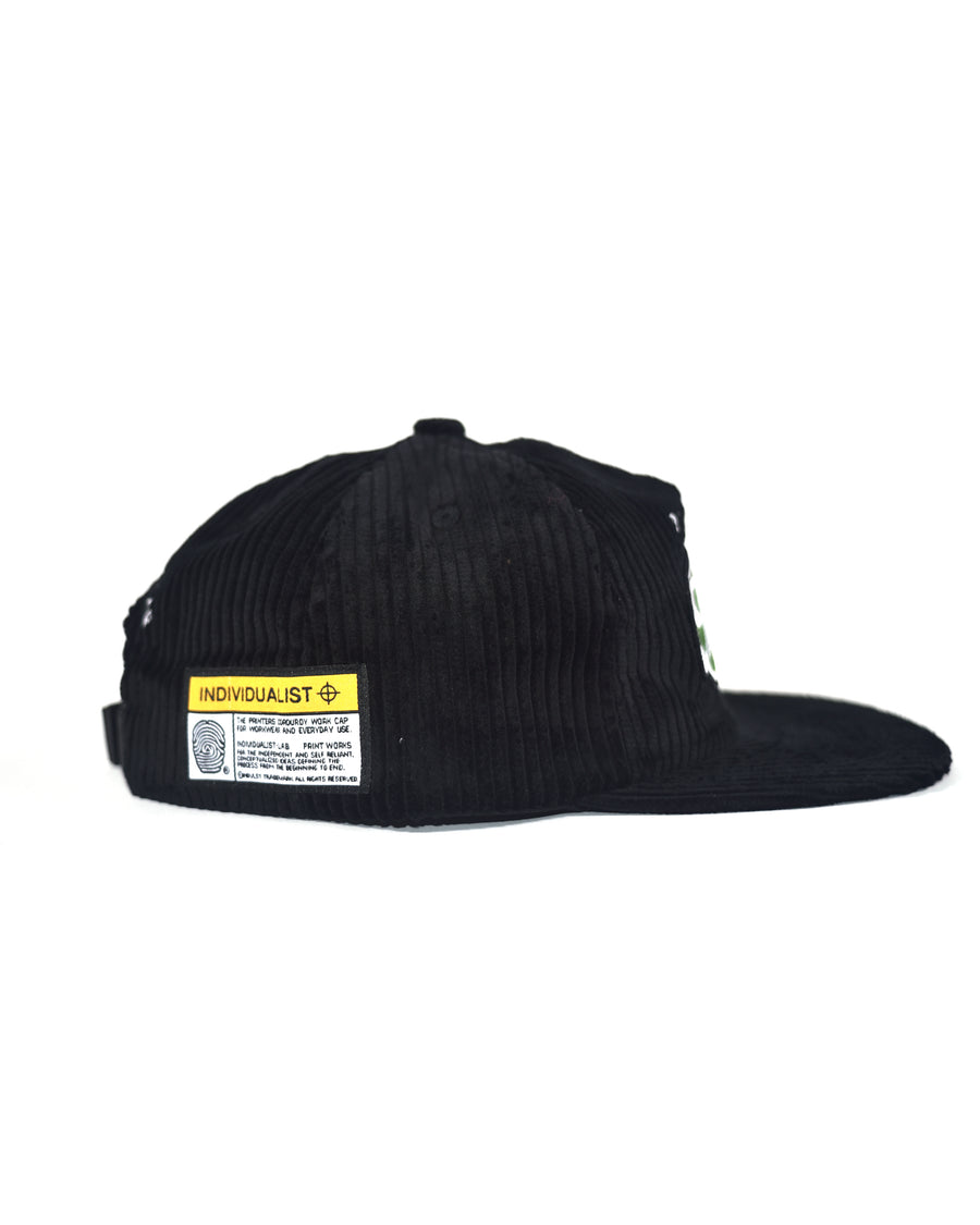 Mechanic Corduroy Hat - Black