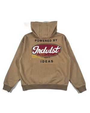 Powered by Ideas Hooded Sweatshirt - Vintage Tan
